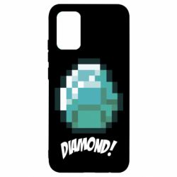 Чохол для Samsung A02s/M02s Minecraft Diamond! - PrintSalon