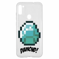Чохол для Samsung A11 / M11 Minecraft Diamond! - PrintSalon