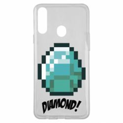 Чохол для Samsung A20s Minecraft Diamond! - PrintSalon