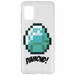 Чохол для Samsung A31 Minecraft Diamond! - PrintSalon