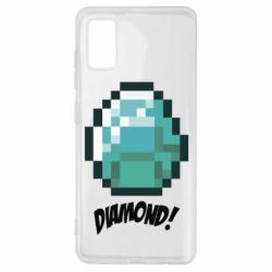 Чохол для Samsung A41 Minecraft Diamond! - PrintSalon
