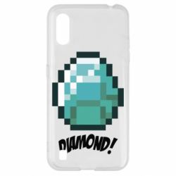 Чохол для Samsung A01 / M01 Minecraft Diamond! - PrintSalon