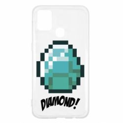 Чохол для Samsung M31 Minecraft Diamond! - PrintSalon