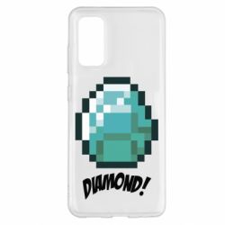Чохол для Samsung S20 Minecraft Diamond! - PrintSalon