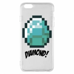 Чохол для iPhone 6 Plus/6S Plus Minecraft Diamond! - PrintSalon