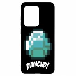Чохол для Samsung S20 Ultra Minecraft Diamond! - PrintSalon