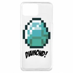 Чохол для Oppo A73Minecraft Diamond! - PrintSalon