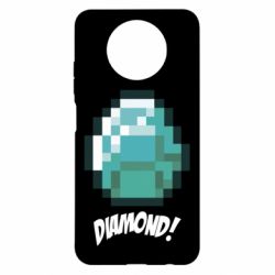 Чохол для Xiaomi Redmi Note 9 5G/Redmi Note 9T Minecraft Diamond! - PrintSalon