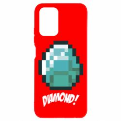 Чохол для Xiaomi Redmi Note 10 Minecraft Diamond! - PrintSalon