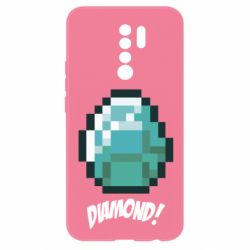 Чохол для Xiaomi Redmi 9 Minecraft Diamond! - PrintSalon