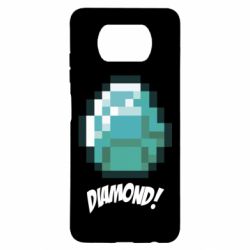 Чохол для Xiaomi Poco X3 Minecraft Diamond! - PrintSalon