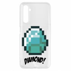 Чохол для Realme 6 Minecraft Diamond! - PrintSalon