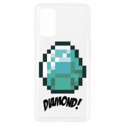 Чохол для Realme 7 Pro Minecraft Diamond! - PrintSalon