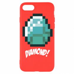 Чохол для iPhone SE 2022 Minecraft Diamond! - PrintSalon