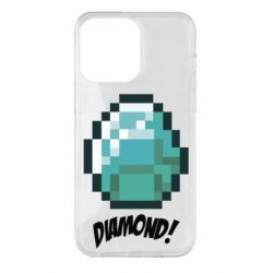 Чохол для iPhone 14 Pro Max Minecraft Diamond! - PrintSalon