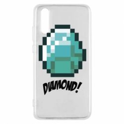 Чохол для Huawei P20 Minecraft Diamond! - PrintSalon