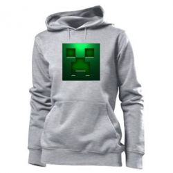 Женское худи Minecraft Face
