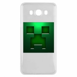Чехол для Samsung J7 2016 Minecraft Face - PrintSalon
