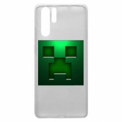 Чехол для Huawei P30 Pro Minecraft Face - PrintSalon