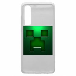 Чехол для Huawei P30 Minecraft Face - PrintSalon