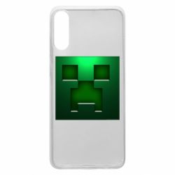 Чехол для Samsung A70 Minecraft Face - PrintSalon