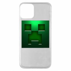 Чехол для iPhone 11 Minecraft Face - PrintSalon