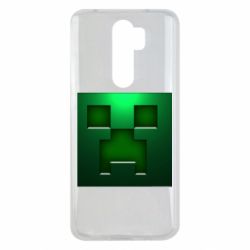 Чехол для Xiaomi Redmi Note 8 Pro Minecraft Face - PrintSalon