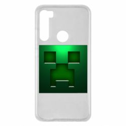 Чехол для Xiaomi Redmi Note 8 Minecraft Face - PrintSalon