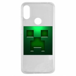 Чехол для Xiaomi Redmi Note 7 Minecraft Face - PrintSalon