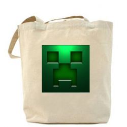 Эко-сумка Minecraft Face - PrintSalon