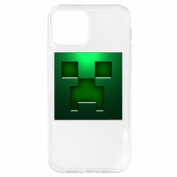 Чехол для iPhone 12 Minecraft Face - PrintSalon