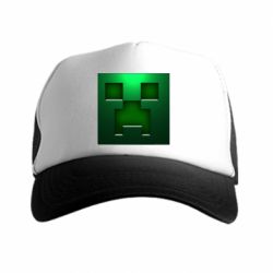 Кепка-тракер Minecraft Face - PrintSalon
