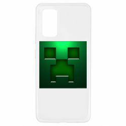 Чехол для Samsung A32 4G Minecraft Face - PrintSalon