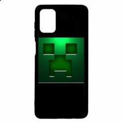 Чехол для Samsung M51 Minecraft Face - PrintSalon