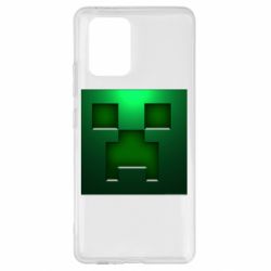 Чехол для Samsung S10 Lite Minecraft Face - PrintSalon