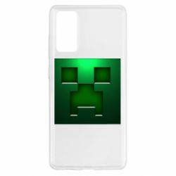 Чехол для Samsung S20 FE Minecraft Face - PrintSalon