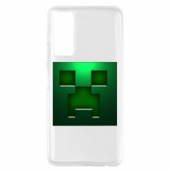 Чехол для Huawei P Smart 2021 Minecraft Face - PrintSalon