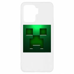 Чехол для Oppo Reno 5 Lite Minecraft Face - PrintSalon
