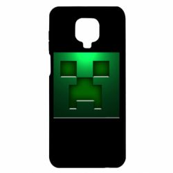 Чехол для Xiaomi Redmi Note 9S/9Pro/9Pro Max Minecraft Face - PrintSalon