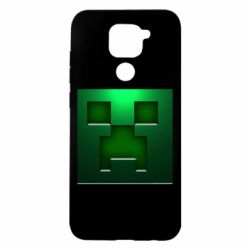Чехол для Xiaomi Redmi Note 9/Redmi 10X Minecraft Face - PrintSalon