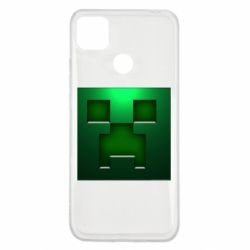 Чехол для Xiaomi Redmi 9c Minecraft Face - PrintSalon