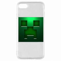 Чехол для iPhone SE 2022 Minecraft Face - PrintSalon