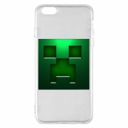 Чехол для iPhone 6 Plus/6S Plus Minecraft Face - PrintSalon
