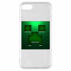 Чехол для iPhone 8 Minecraft Face - PrintSalon