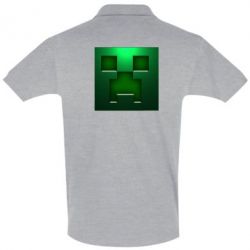 Мужское поло Minecraft Face