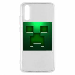 Чехол для Huawei P20 Minecraft Face - PrintSalon
