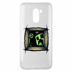 Чехол для Xiaomi Pocophone F1 Minecraft Game - PrintSalon