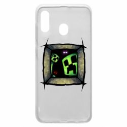 Чехол для Samsung A30 Minecraft Game - PrintSalon