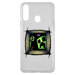 Чехол для Samsung A20s Minecraft Game - PrintSalon