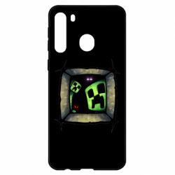 Чехол для Samsung A21 Minecraft Game - PrintSalon